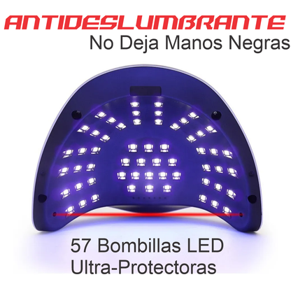 Lámpara De Uñas Secador Uv 57led 180w Profesional Sun X7 Max