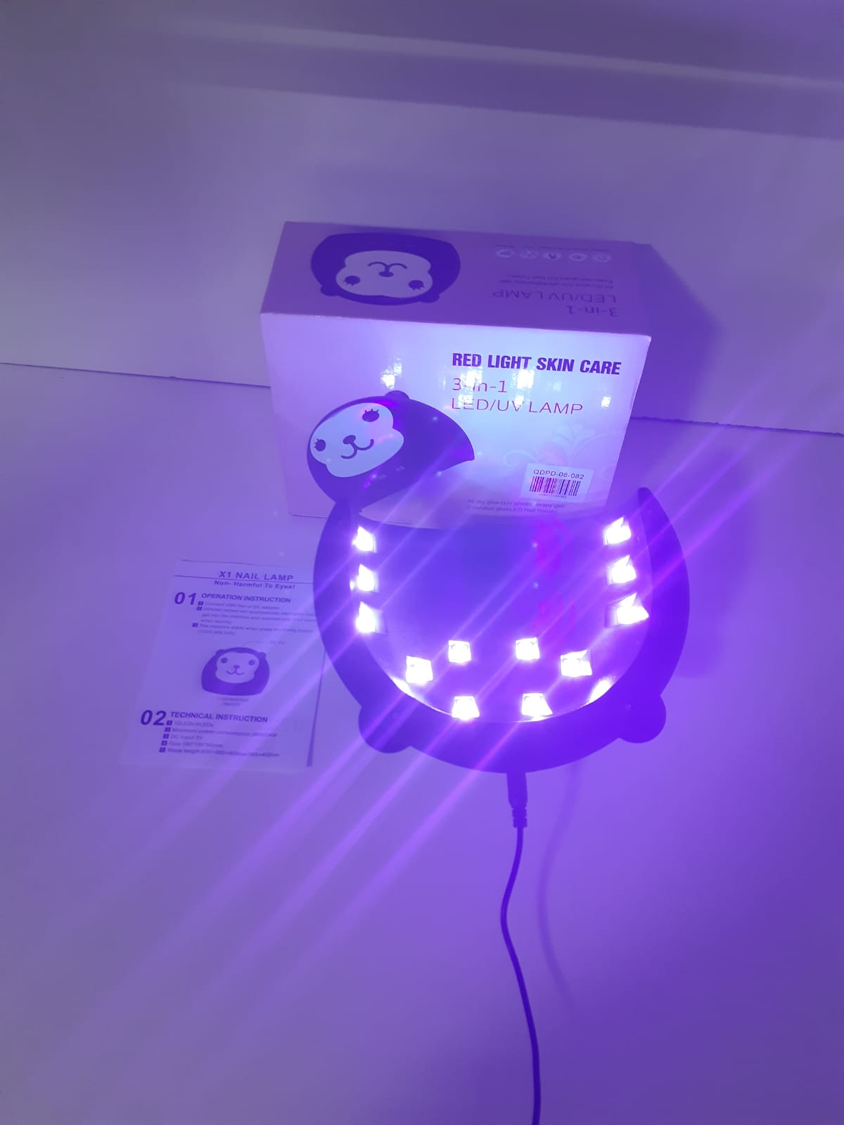 LAMPARA LED PARA SECADU DE UÑAS