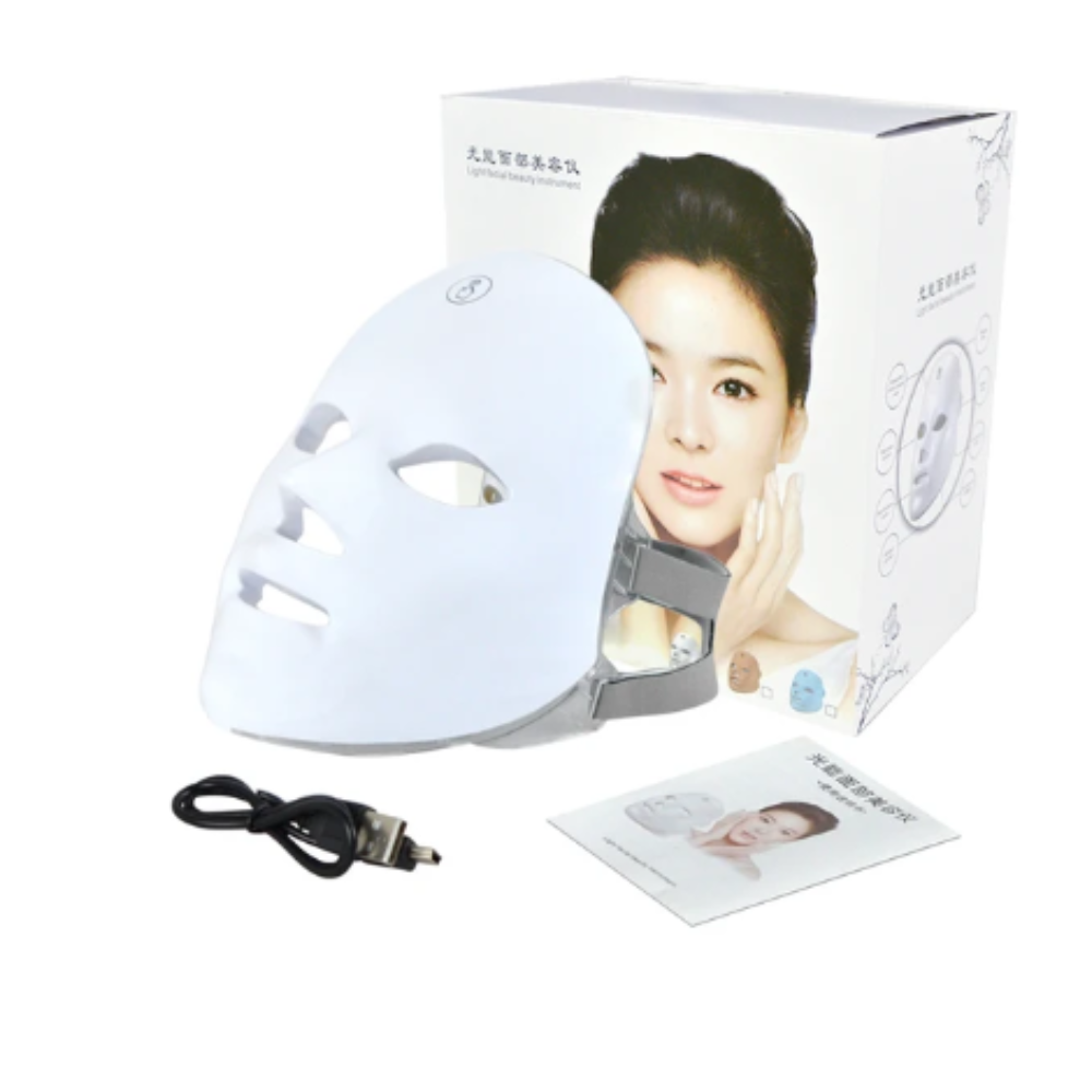 Mascarilla LED para terapia de fotones