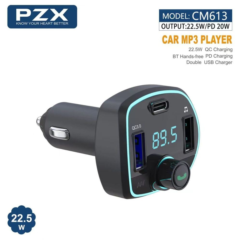 Modulador para carro De Bluetooth PZX CM613