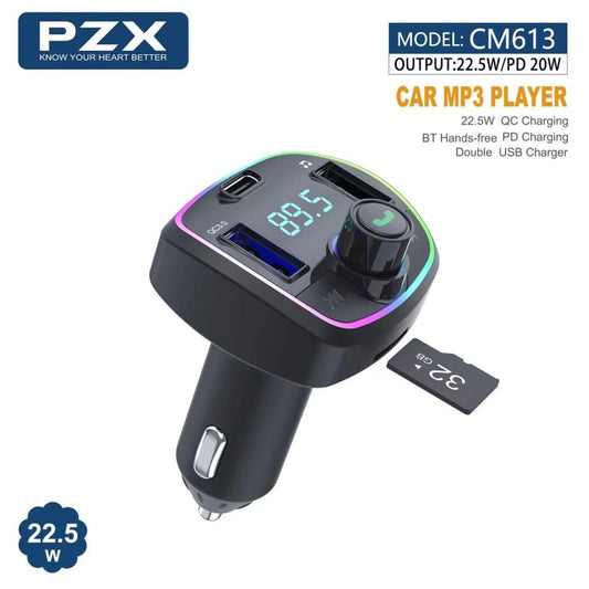 Modulador para carro De Bluetooth PZX CM613