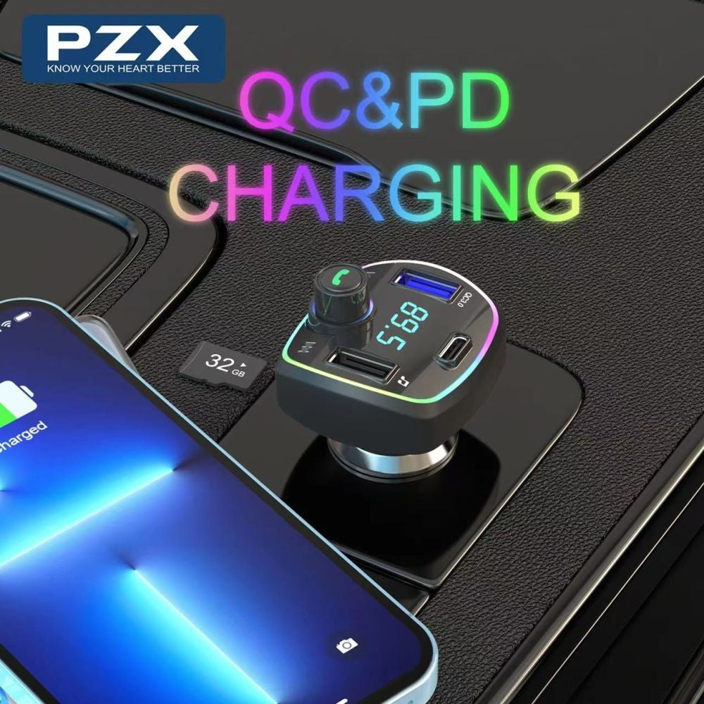 Modulador para carro De Bluetooth PZX CM613