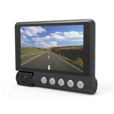 Camara P/Carro 3 en 1 Frontal/Interior/Reversa 12V C9